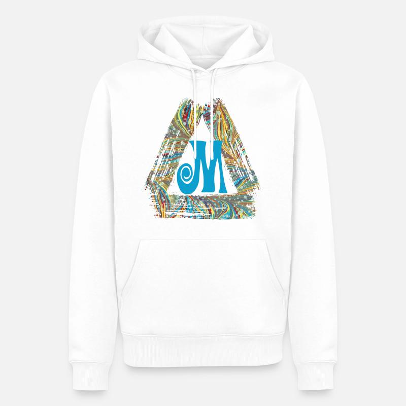 e 201 m - Männer Premium Bio Hoodie - Weiß