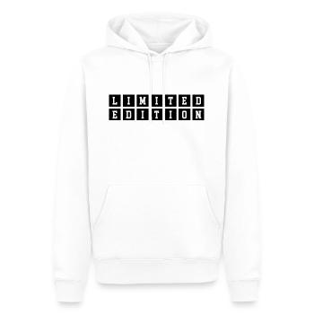 EDITION LIMITÉE - EDITION LIMITÉE - PIÈCE UNIQUE - Sweat à capuche Premium bio Homme - blanc - Devant - Nico (187cm)