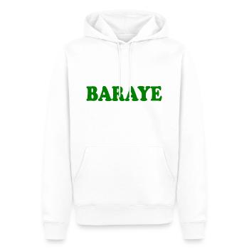 Baraye - Männer Premium Bio Hoodie - Weiß - Vorne - Nico (187cm)