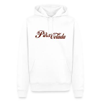 Ananas Grafik Pina Colada - Männer Premium Bio Hoodie - Weiß - Vorne - Nico (187cm)