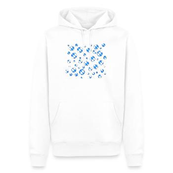 Freistaat Bayern - Männer Premium Bio Hoodie - Weiß - Vorne - Nico (187cm)