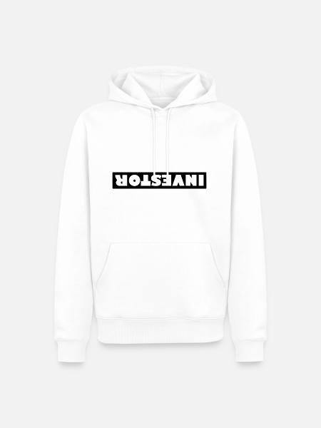 Die Börsen Investoren - Männer Premium Bio Hoodie - Weiß