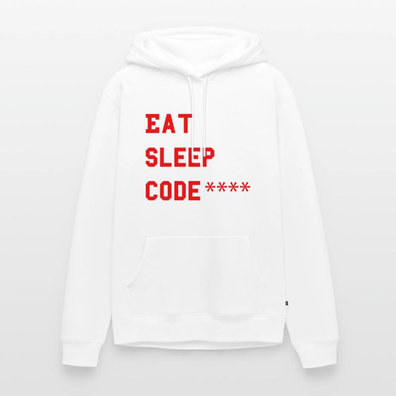 Computer Engineering Eat Sleep Code Geek Men’s Premium Organic Hoodie
