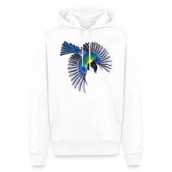 Great - Men’s Premium Organic Hoodie - white - Front - Nico (187cm)