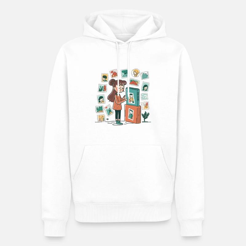 Science Geek: Expérience scientifique - Sweat à capuche Premium bio Homme - blanc