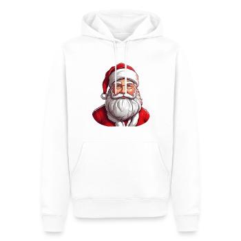 Santa Claus, the Amazing Santa Claus - Men’s Premium Organic Hoodie - white - Front - Nico (187cm)