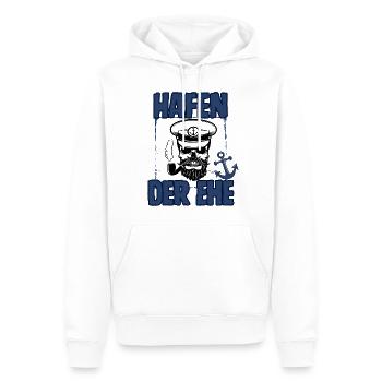 Hafen der Ehe - Männer Premium Bio Hoodie - Weiß - Vorne - Nico (187cm)