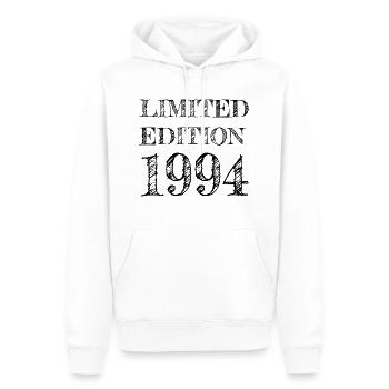 1994 Vintage - Männer Premium Bio Hoodie - Weiß - Vorne - Nico (187cm)