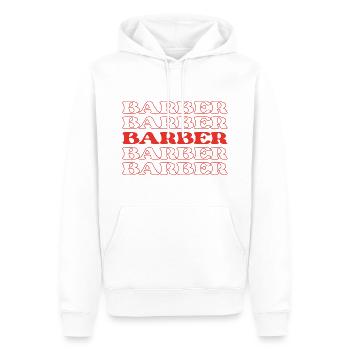 Friseur, Friseur, Friseur, Stylist, Friseur - Männer Premium Bio Hoodie - Weiß - Vorne - Nico (187cm)