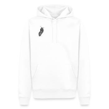 Tigerschnegel - Männer Premium Bio Hoodie - Weiß - Vorne - Nico (187cm)