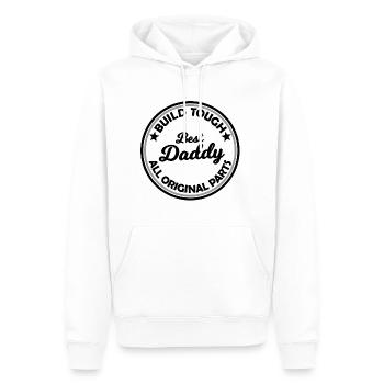 Der beste Daddy - Männer Premium Bio Hoodie - Weiß - Vorne - Nico (187cm)