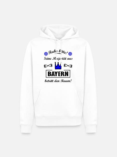 Die Süddeutschen - Männer Premium Bio Hoodie - Weiß