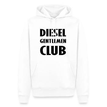 Autofahrer Club - Männer Premium Bio Hoodie - Weiß - Vorne - Nico (187cm)