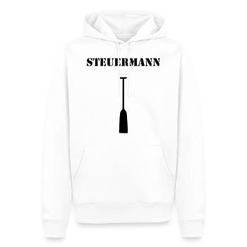Barreur Dragon Boat Captain taxes 1c - Sweat à capuche Premium bio Homme - blanc - Devant - Nico (187cm)