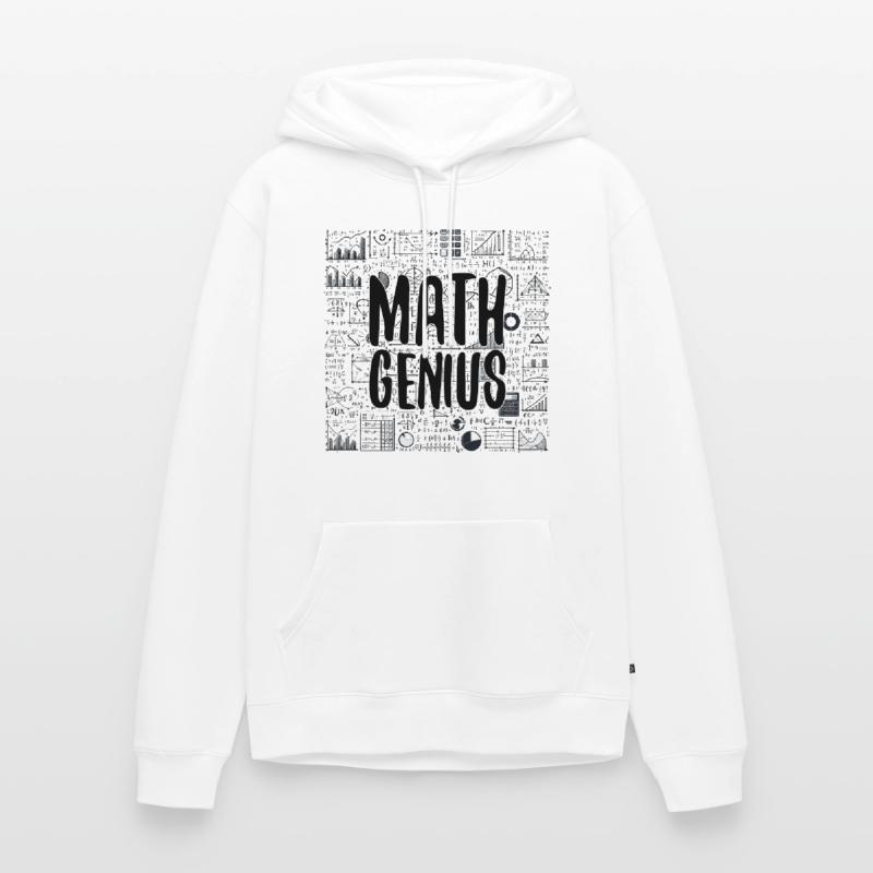 Math Genius Math Genius Math Gift Men’s Premium Organic Hoodie