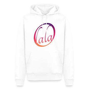 0 - Männer Premium Bio Hoodie - Weiß - Vorne - Nico (187cm)