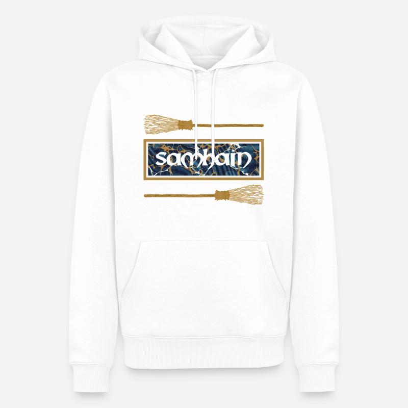 samhain e 16 - Männer Premium Bio Hoodie - Weiß
