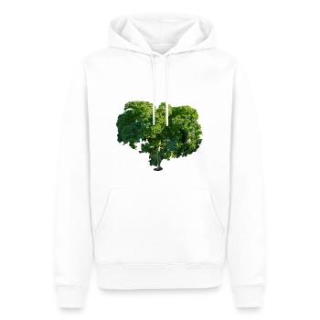 Grünkohl Geschenk Geschenkidee Kohlfahrt Grün - Männer Premium Bio Hoodie - Weiß - Vorne - Nico (187cm)