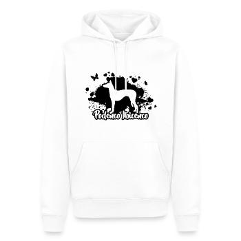 PODENCO IBICENCO Hund Hunde Wilsigns - Männer Premium Bio Hoodie - Weiß - Vorne - Nico (187cm)