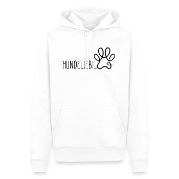 Hundeliebe Hund Haustier - Männer Premium Bio Hoodie - Weiß - Vorne - Nico (187cm)