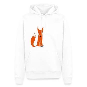 renardroux5mam - Men’s Premium Organic Hoodie - white - Front - Nico (187cm)