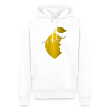 Ask for Tequila and Salt - Men’s Premium Organic Hoodie - white - Front - Nico (187cm)