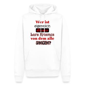 Weihnachten Last Christmas - Lustige Sprüche - Männer Premium Bio Hoodie - Weiß - Vorne - Nico (187cm)