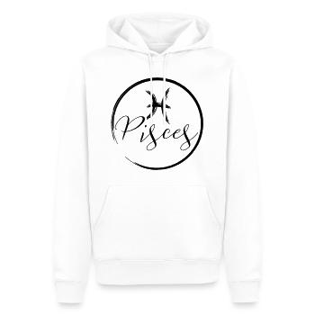 Horoscope Pisces - Männer Premium Bio Hoodie - Weiß - Vorne - Nico (187cm)