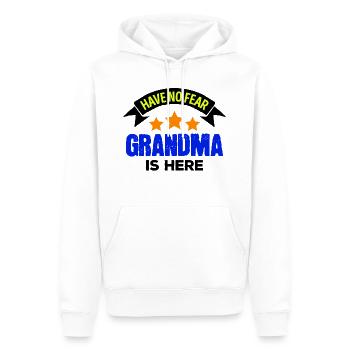 Grandmother Grandma Cool Statement Lieblingsomi Omi - Men’s Premium Organic Hoodie - white - Front - Nico (187cm)