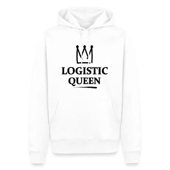 Transport und Logistik - Männer Premium Bio Hoodie - Weiß - Vorne - Nico (187cm)