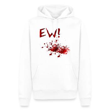 Halloween-Kostüm-Blutflecken - Männer Premium Bio Hoodie - Weiß - Vorne - Nico (187cm)