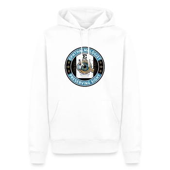Augenarzt Snellen Akten-Abzeichen-Geschenk - Männer Premium Bio Hoodie - Weiß - Vorne - Nico (187cm)