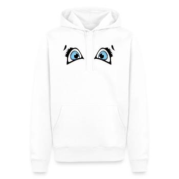 Eyes anime anime eyes manga manga eyes - Men’s Premium Organic Hoodie - white - Front - Nico (187cm)