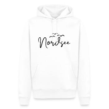 Nordsee Möwen Küste Meer - Männer Premium Bio Hoodie - Weiß - Vorne - Nico (187cm)