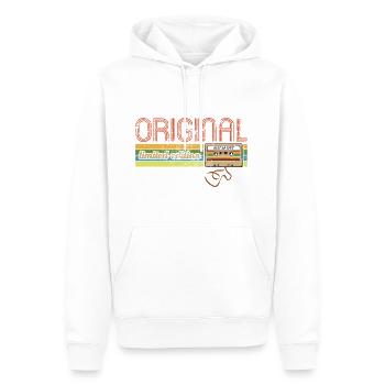 Kassette 1975 Limited Edition - Geburtstag - Männer Premium Bio Hoodie - Weiß - Vorne - Nico (187cm)