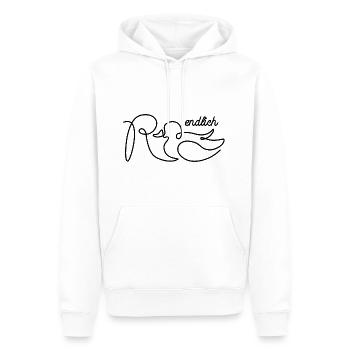 Endlich Rente Ente Rentner Ruhestand Pension - Männer Premium Bio Hoodie - Weiß - Vorne - Nico (187cm)