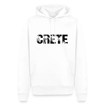 Crete Griechenland Insel Kreta - Männer Premium Bio Hoodie - Weiß - Vorne - Nico (187cm)