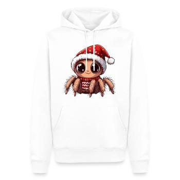 Tarantula Weihnachten Spinne - Männer Premium Bio Hoodie - Weiß - Vorne - Nico (187cm)