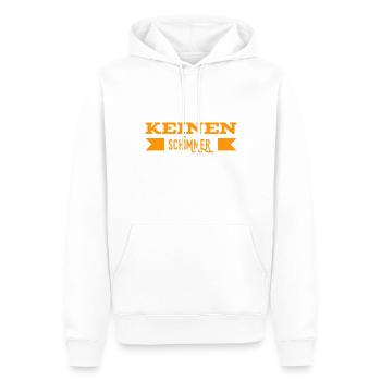 planlos - Männer Premium Bio Hoodie - Weiß - Vorne - Nico (187cm)