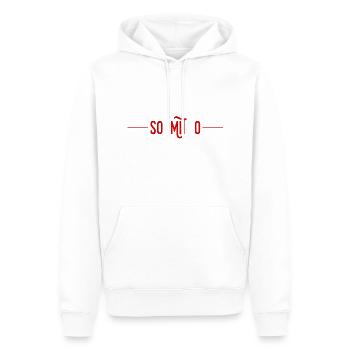 so schreibt man mit o - Männer Premium Bio Hoodie - Weiß - Vorne - Nico (187cm)