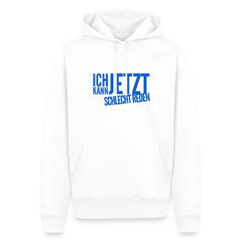 ein anderes mal - Männer Premium Bio Hoodie - Weiß - Vorne - Nico (187cm)