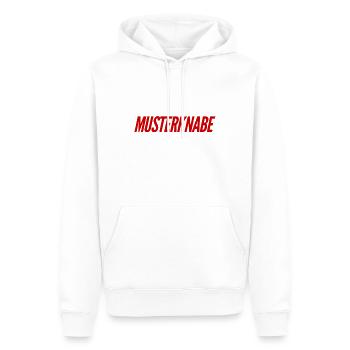Primus - Männer Premium Bio Hoodie - Weiß - Vorne - Nico (187cm)