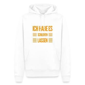 jetzt wird es anders - Männer Premium Bio Hoodie - Weiß - Vorne - Nico (187cm)