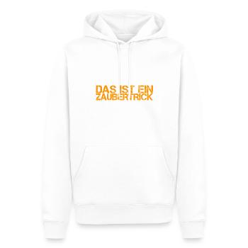 ich bin ein Zauberer - Männer Premium Bio Hoodie - Weiß - Vorne - Nico (187cm)