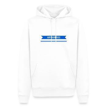 nicht mehr gefangen - Männer Premium Bio Hoodie - Weiß - Vorne - Nico (187cm)