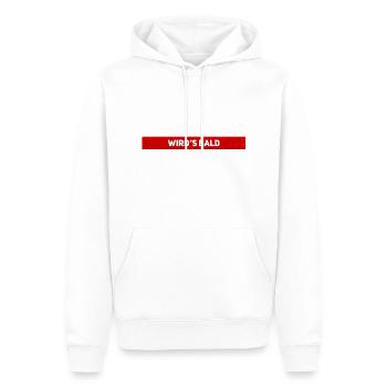mach schon - Männer Premium Bio Hoodie - Weiß - Vorne - Nico (187cm)