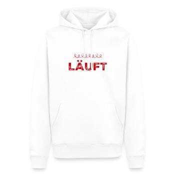 alles wunderbar - Männer Premium Bio Hoodie - Weiß - Vorne - Nico (187cm)