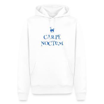 Utilisateur de la soirée - Sweat à capuche Premium bio Homme - blanc - Devant - Nico (187cm)