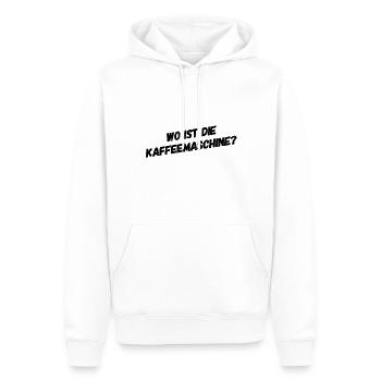 Je suis tellement fatigué - Sweat à capuche Premium bio Homme - blanc - Devant - Nico (187cm)