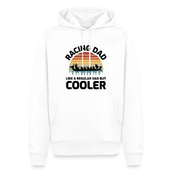 Dragon Boat Racing Crew Paddlers Dad Water Sport - Men’s Premium Organic Hoodie - white - Front - Nico (187cm)